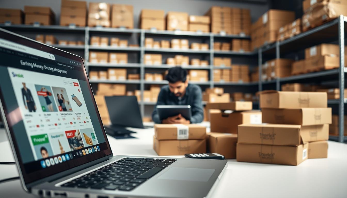 Tutorial Cara Mendapatkan Uang dari Internet dengan Dropshipping