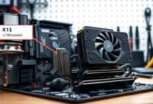 PCIe bifurcation x1 ke x8